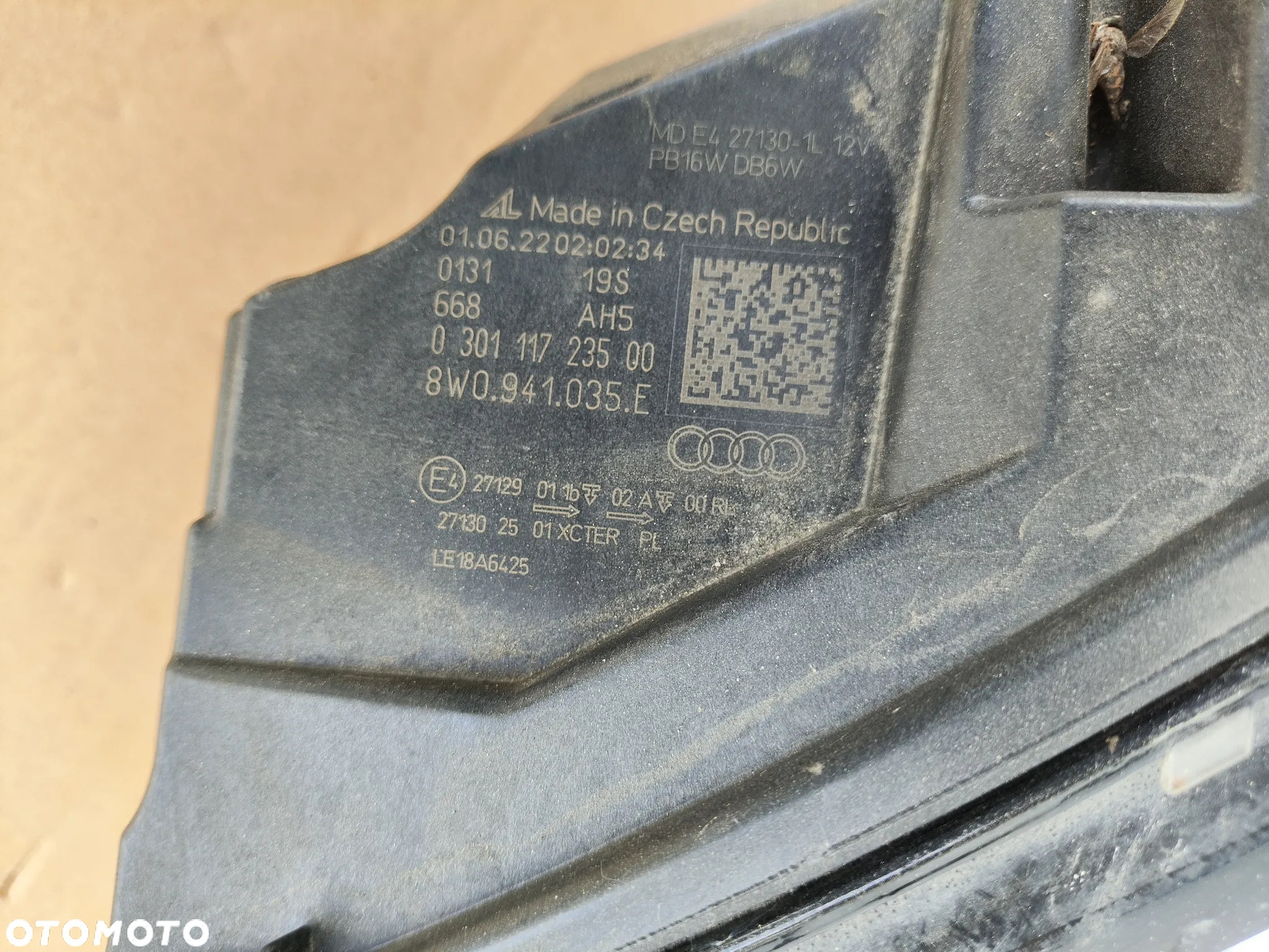 AUDI A4 B9 8W0 LIFT MATRIX FULL LED LAMPA LEWA PRZÓD - 5