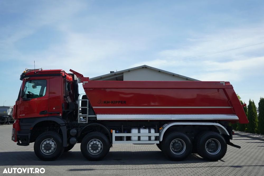 Mercedes-Benz AROCS 4145 / 8x8 / BASCULATOR SPATE / KH KIPPER / EURO 6 - 9