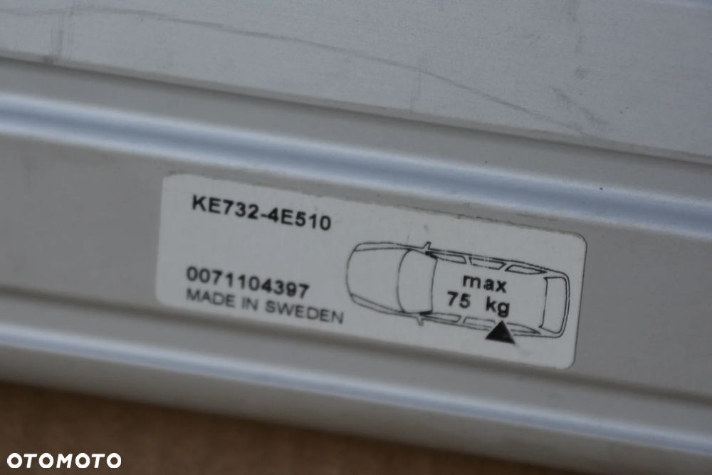 Nissan Qashqai J11 2013-21  - bagażnik dachowy Thule Alu klucz - 7