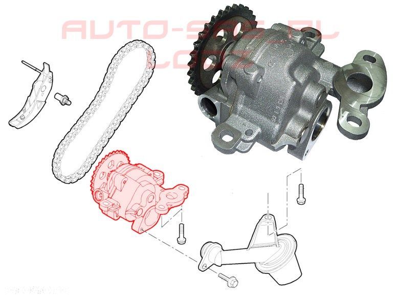 POMPA OLEJU DUCATO JUMPER BOXER 2.2 - 1