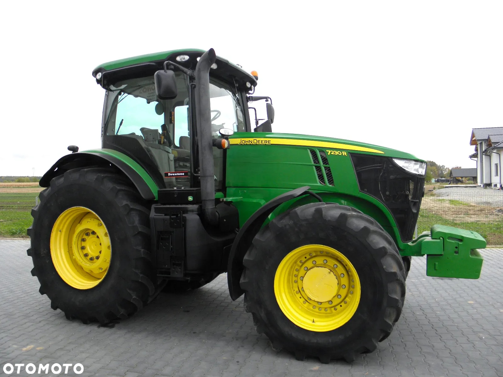 John Deere 7230 R 2012 Rok Nie Malowany, Skrzynia POWERQUAD, Stan Bardzo Dobry - 5