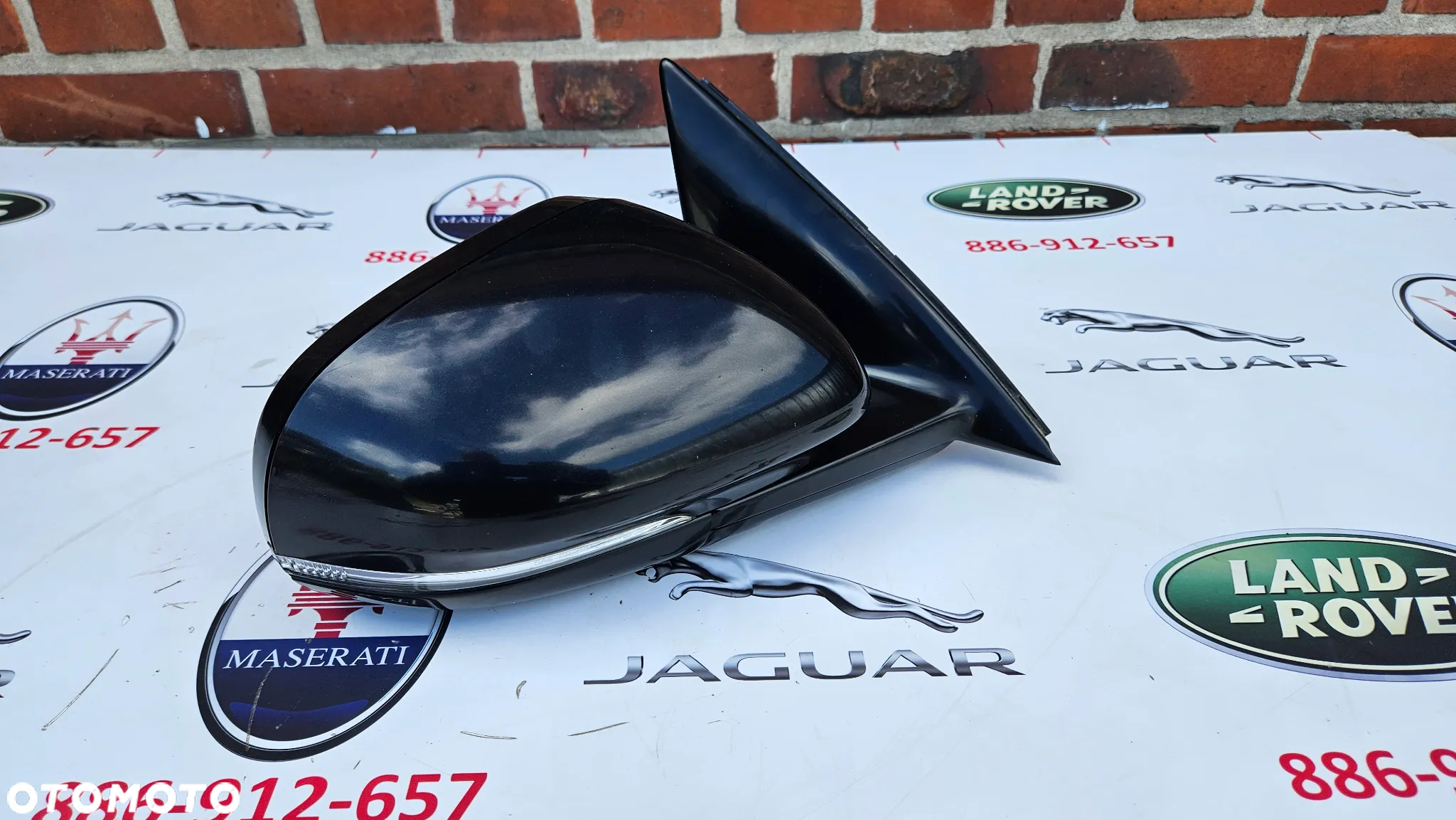 Jaguar XJ 351 2010-2015 Kompletne lusterko prawe Pasażera ANGLIK KOLOR PEF 16 kabli - 5