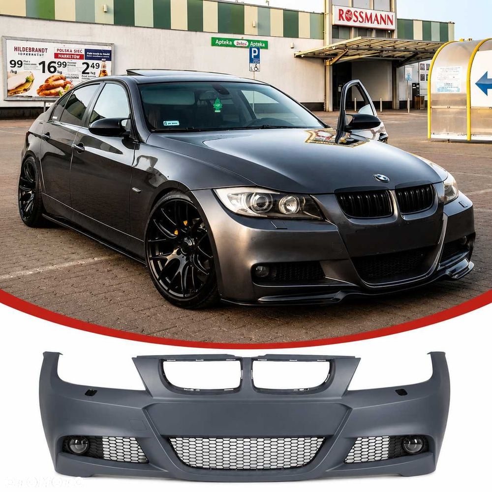Przedni Zderzak BMW E90 E91 M-pakiet Przedlift 05-9 PDC Halogeny