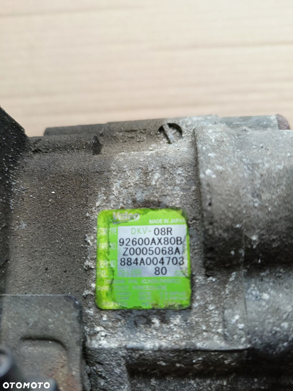 Micra K12 pompa klimatyzacji sprężarka kompresor 1,2 16V sprawna gwarancja 1,2 16V Nissan - 4