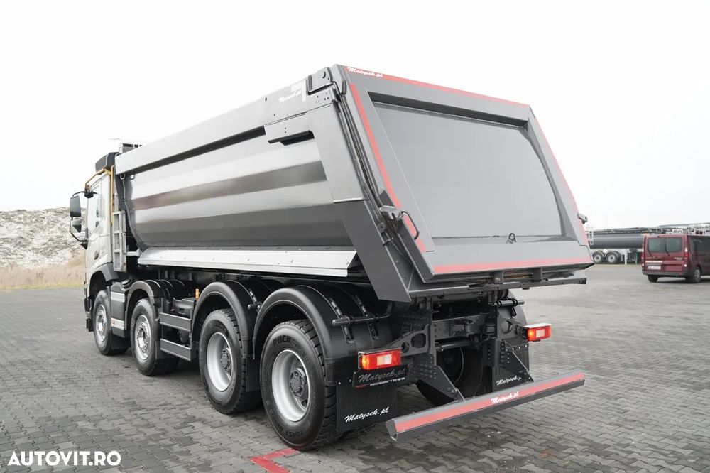 Volvo FMX 460 / 8x4 / BASCULATOR SPATE / MEILLER KIPPER / EURO 6 / - 8