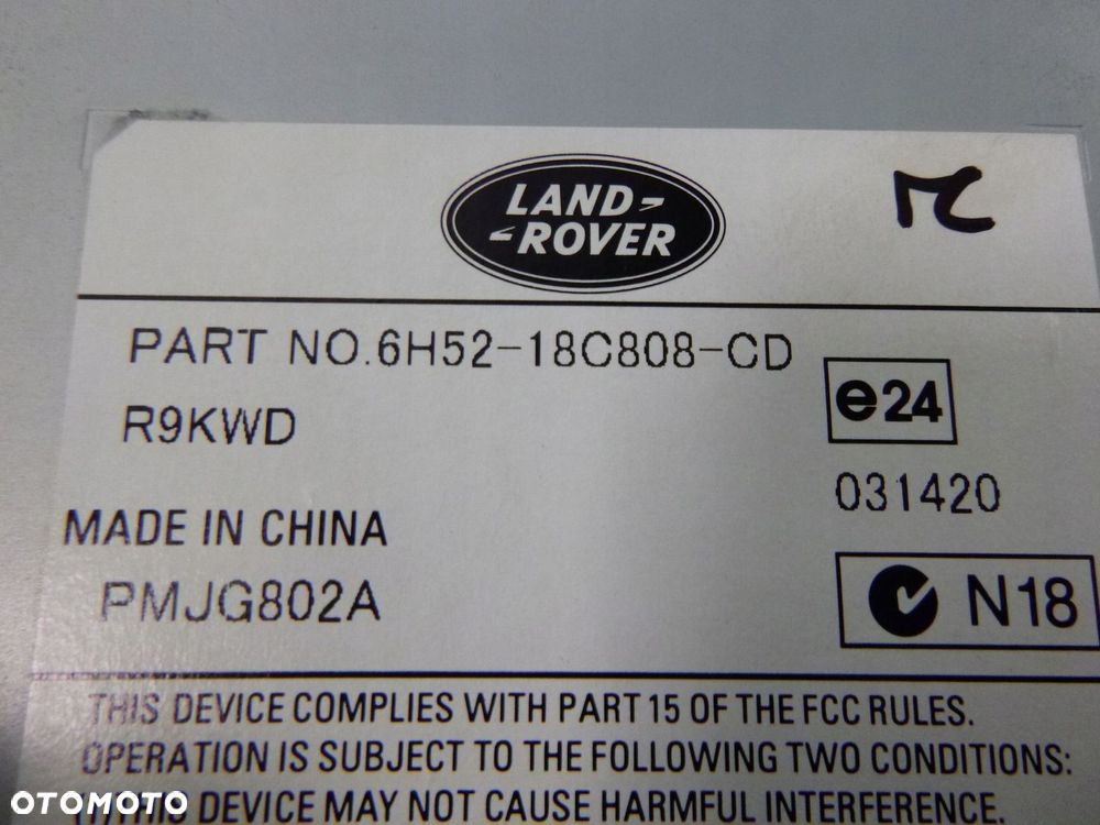 JAGUAR XF X250 WZMACNIACZ AUDIO GŁOŚNIKÓW ORYGINAŁ - 8