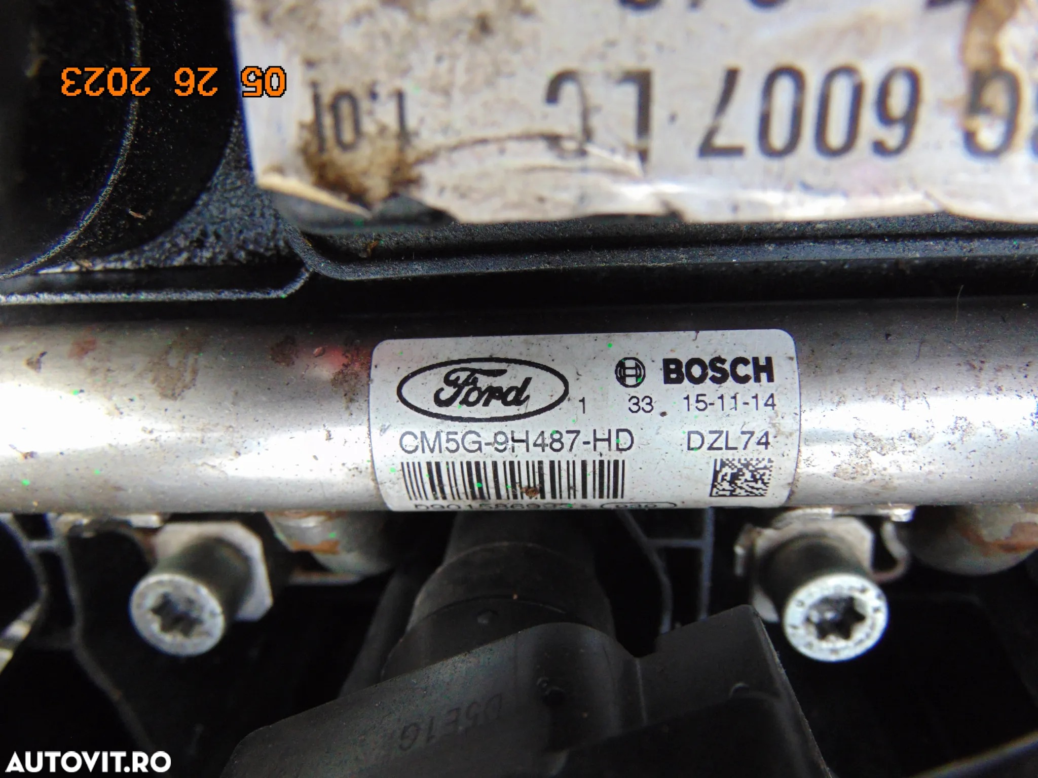 Rampa cu injectoare Ford 1.0 benzina Fiesta B max C Max Ecosport Focus 1.9 benzina - 2