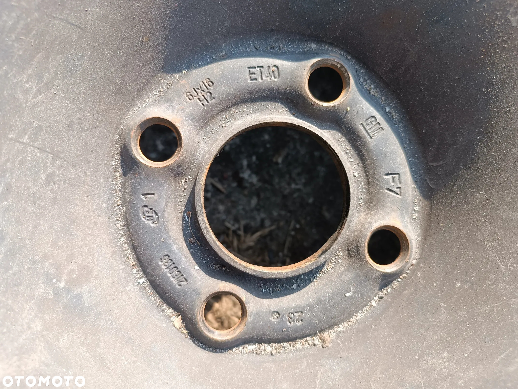 Opel Corsa D Felga stalowa  R16 2160136 (2szt) - 4