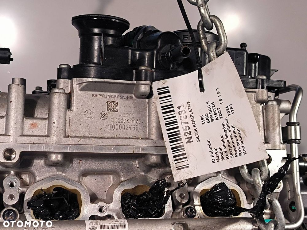 SILNIK SŁUPEK BAIC BEIJING 5 1.5 176 A31574B1 - 3