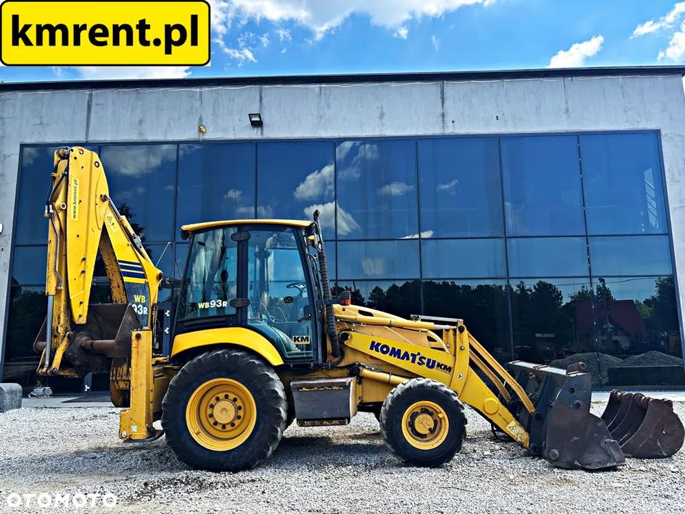 Komatsu WB93R KOPARKO-ŁADOWARKA 2008R. MTH:3807! | JCB 3CX CAT 432 428 CASE 580 590 NEW HOLLAND 110 115 VOLVO BL 71 - 3