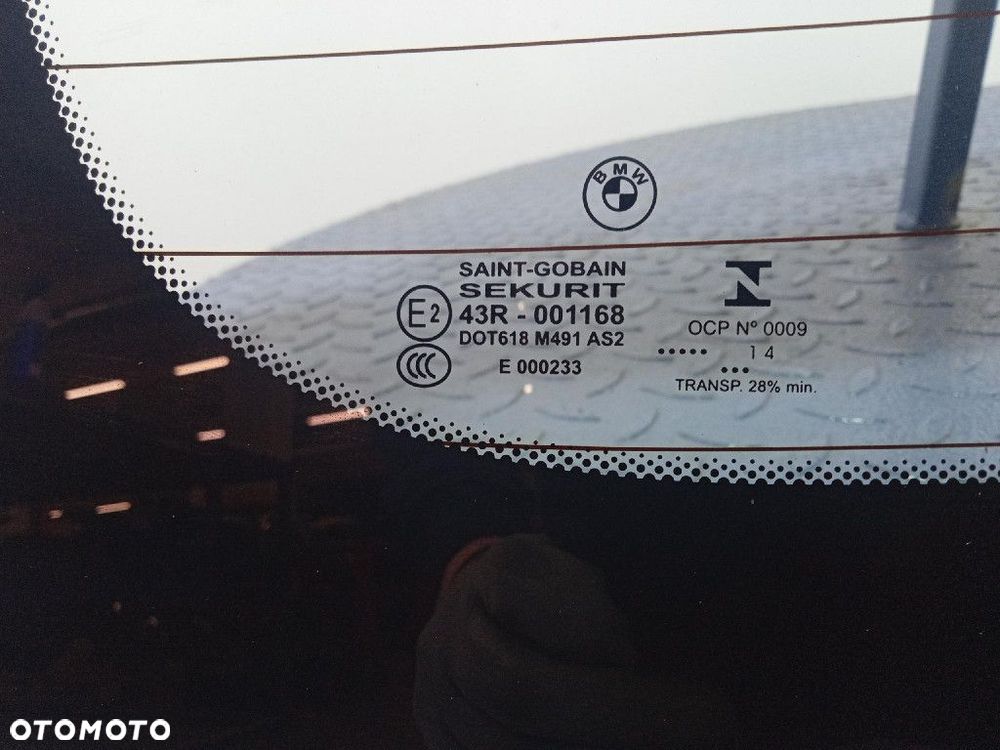 BMW 3 F31 TOURING SZYBA KLAPY TYLNEJ TYLNA 7300721 - 3