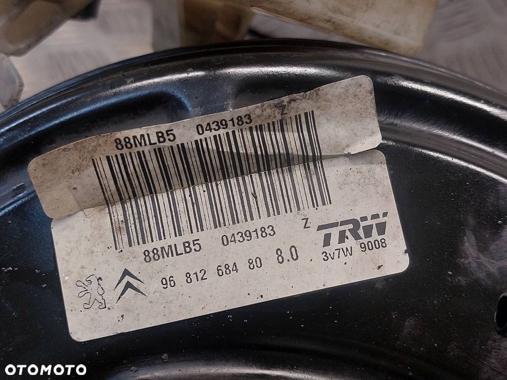 SERWO + POMPA HAMULCOWA CITROEN BERLINGO II 9681268480 9680907780 - 6