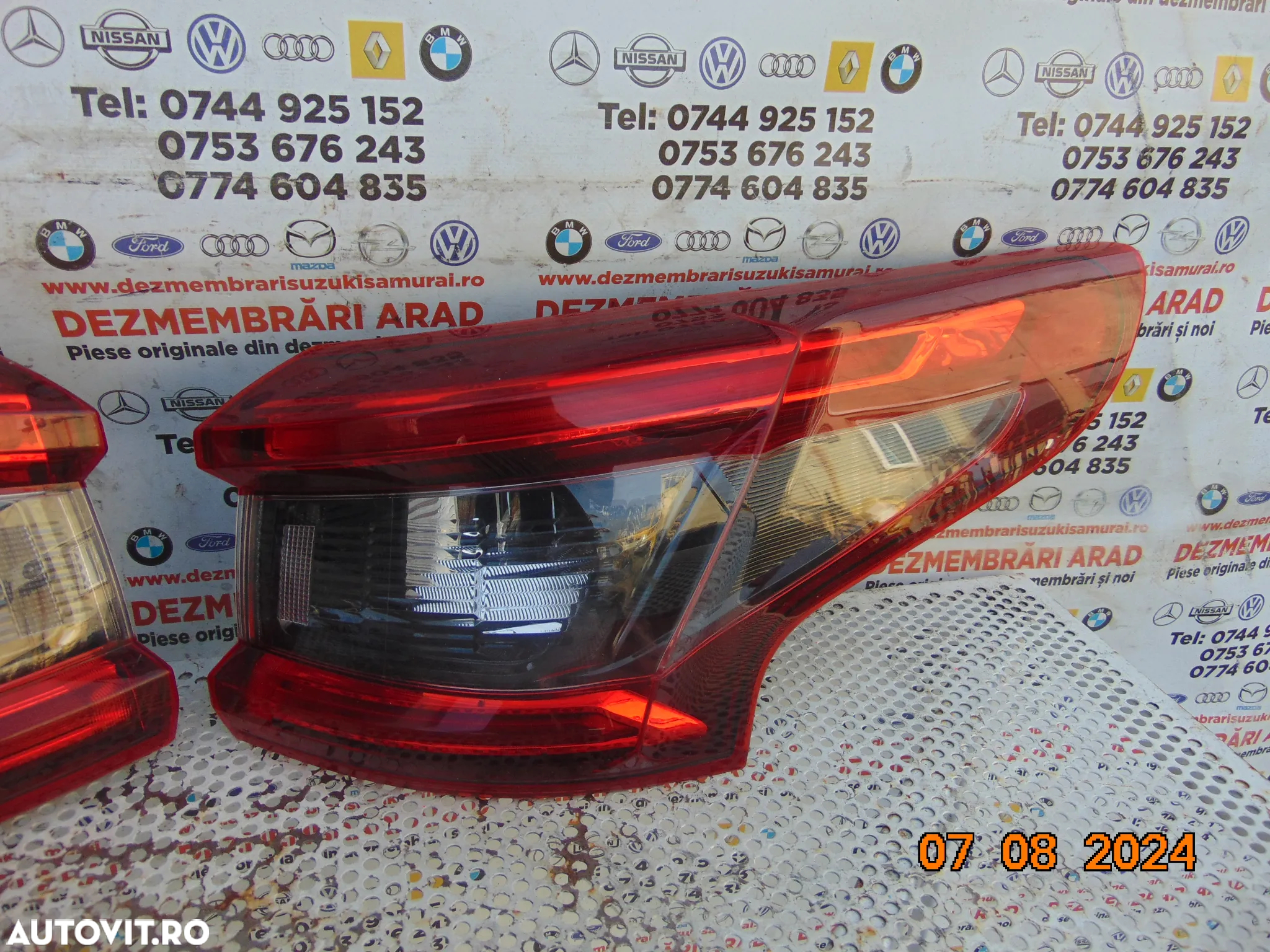 Stop Nissan qashqai j11 facelift 2017-2021 stopuri stanga dreapta j11 facelift lampa tripla - 3
