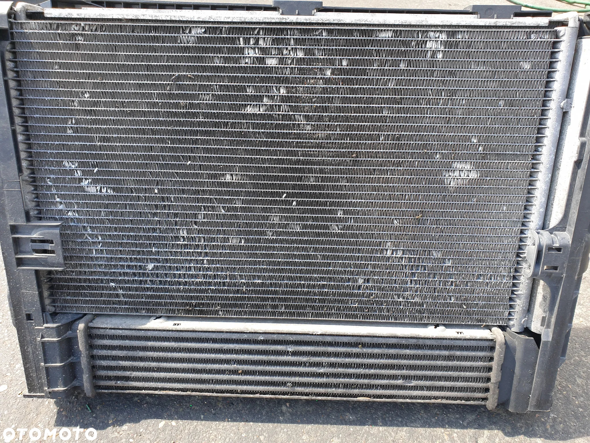 KOMPLET CHŁODNIC 780153703 7801933 BMW E81 E87 2.0 D - 2