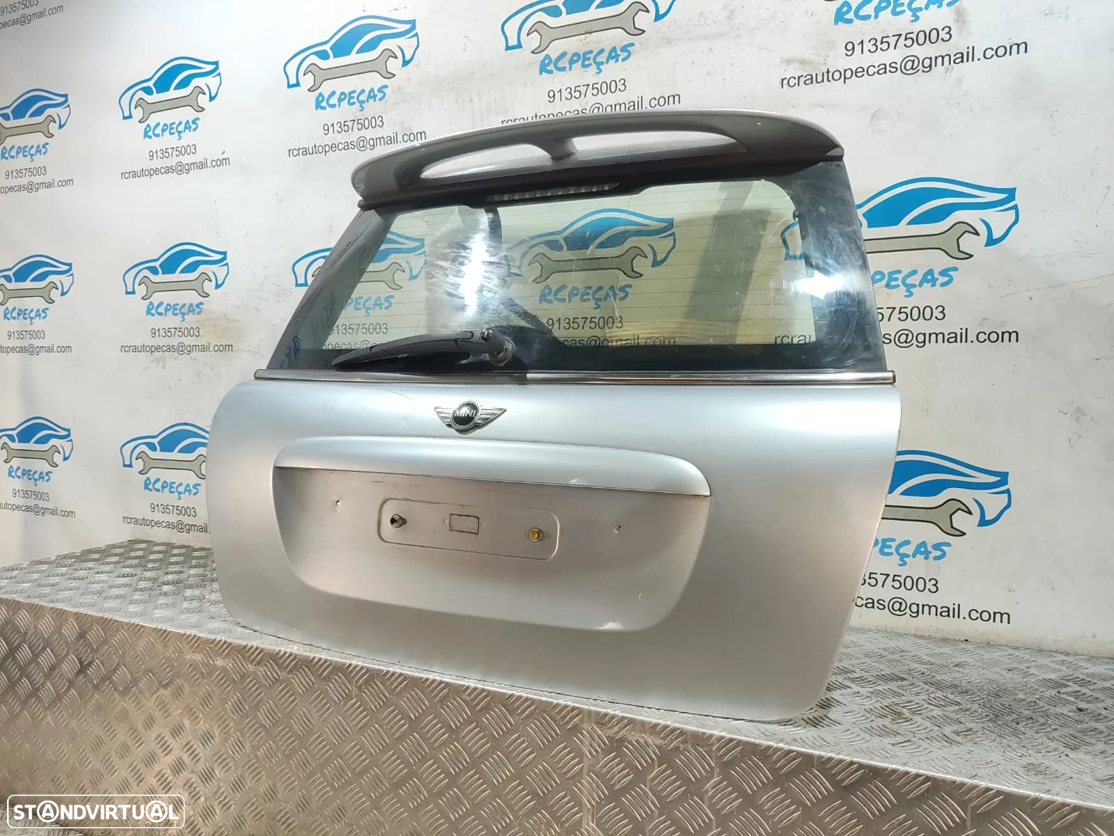 Tampa Porta da Mala Mini R56 Cooper S - Friso | Spoiler | Escova - (2006 - 2012) - 7