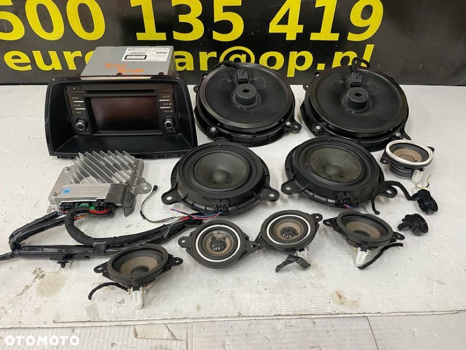 MAZDA 6 GJ SEDAN RADIO GŁOŚNIKI WZMACNIACZ BOSE