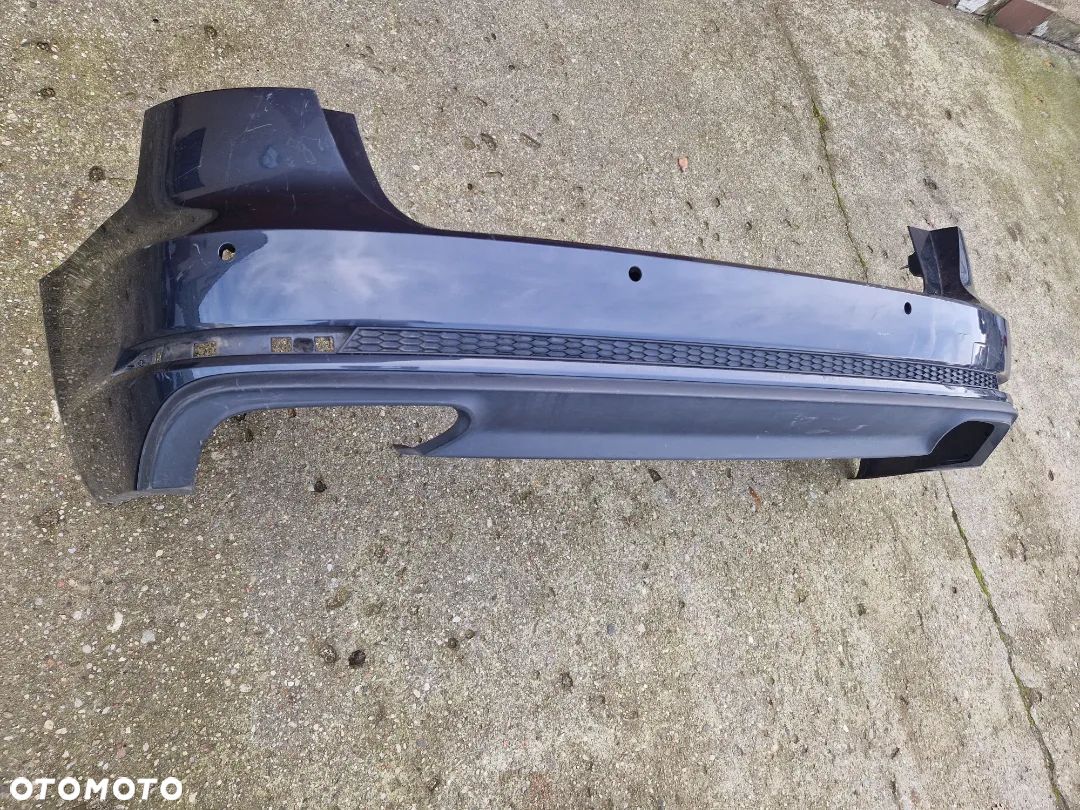 Audi A4 B9 S Line lifting Avant kombi 18- zderzak tylny dyfuzor 8W9 - 1