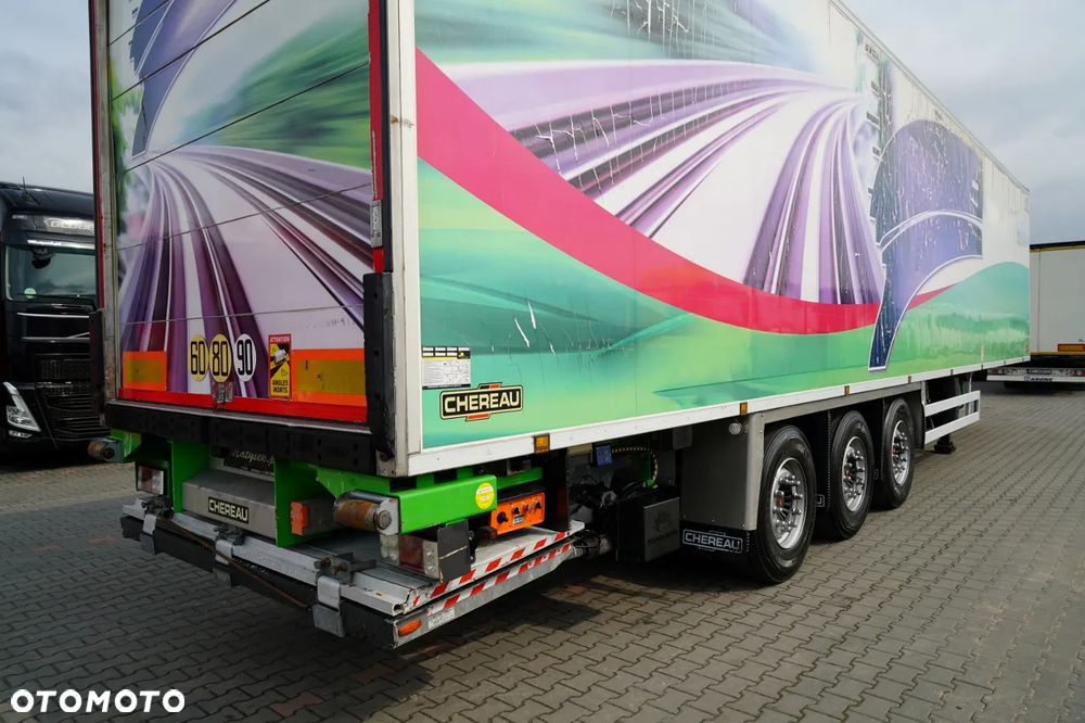 Chereau CHŁODNIA / THERMO KING SLXE 400 / OŚ PODNOSZONA / WINDA DHOLLANDIA  3 000 KG / ROLETA ELEKTRYCZNA / SAF - 13