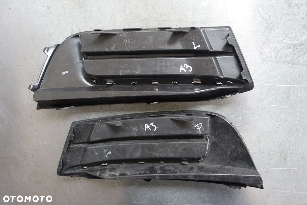 KRATKA ZDERZAKA LEWA PRAWA AUDI A3 LIFT 8V5 17- - 2
