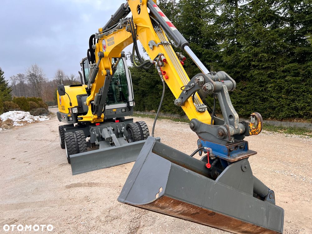 Wacker Neuson EW65 Koparka Kołowa  6503 7ton 3x łyżki LEHNHOFF  4690 mth Pług Ramię Long 3 Łamane KLIMA,MS03 HYDRAULICZNE TEREX VOLVO Cat Jcb Liebherr Komatsu KLIMATYZACJA 1 właściciel - 12