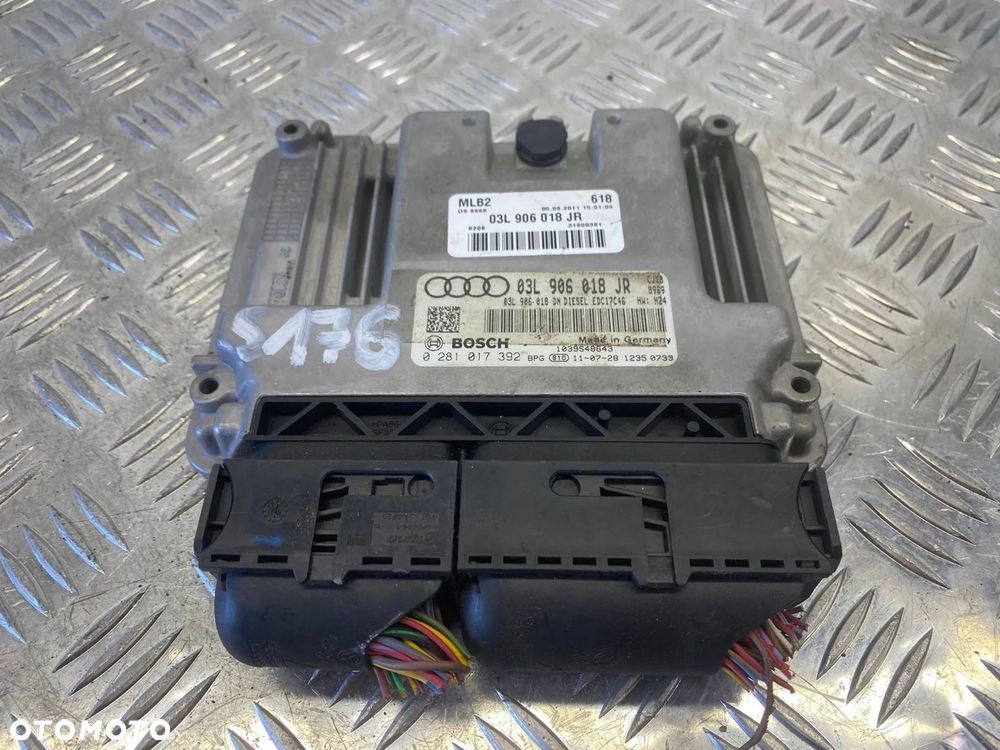 KOMPUTER STEROWNIK SILNIKA AUDI A4 B8 A5 8T 2.0 TDI 03L906018JR - 5