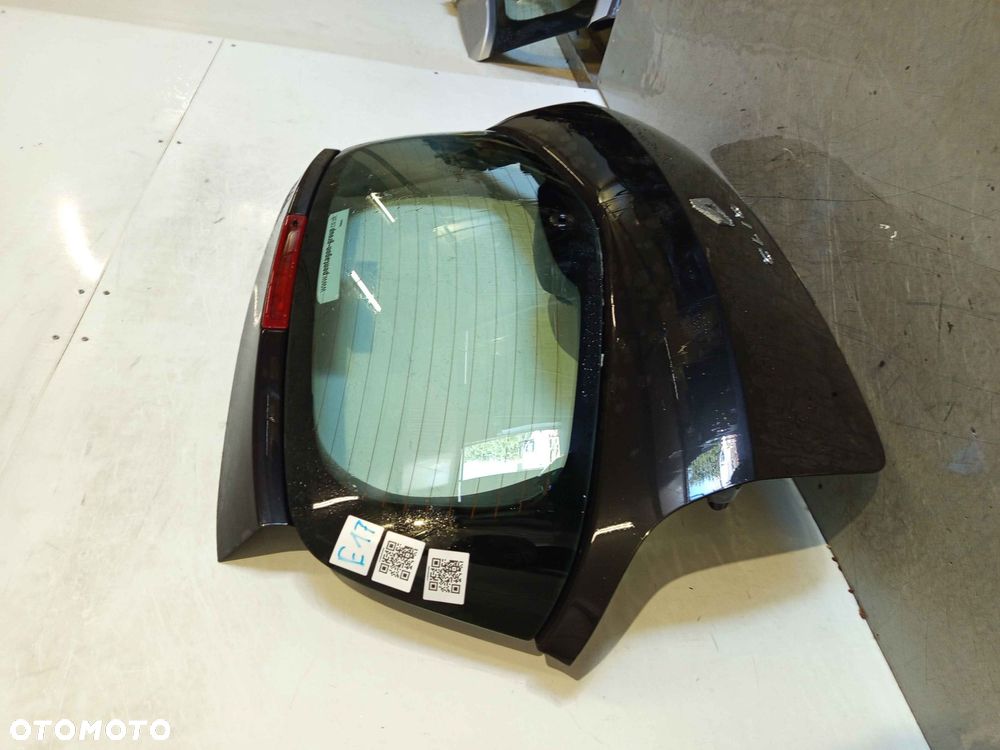 + KLAPA TYŁ TYLNA BAGAŻNIKA RENAULT CLIO III 3 NV676 CZARNA - 3