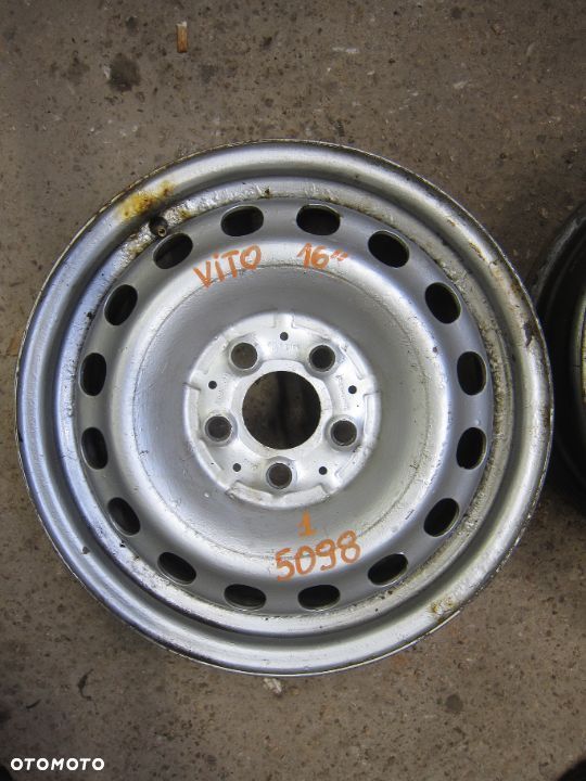 Vito 639 felgi stalowe 16" - 3