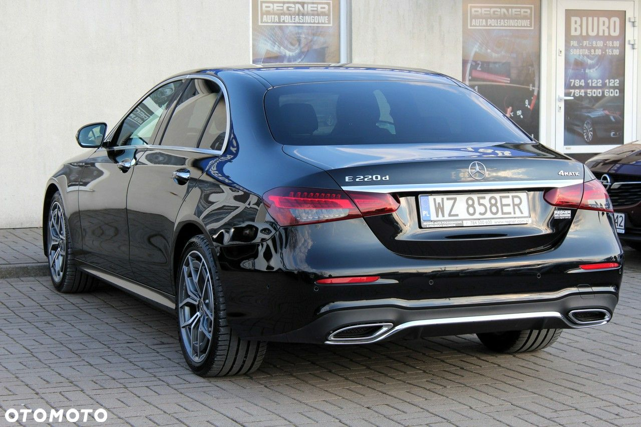 Mercedes-Benz Klasa E 220 d 4-Matic AMG/Avantgarde - 4