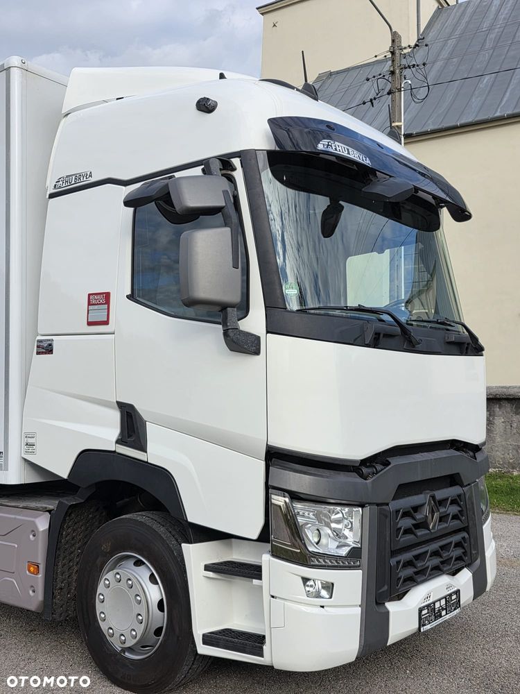 Renault T 380 / KONTENER / IZOTERMA / WINDA  /  18 EUROPALET / SYPIALKA  / AUTOMAT / JAK NOWA / E6 / SPROWADZONA / - 28