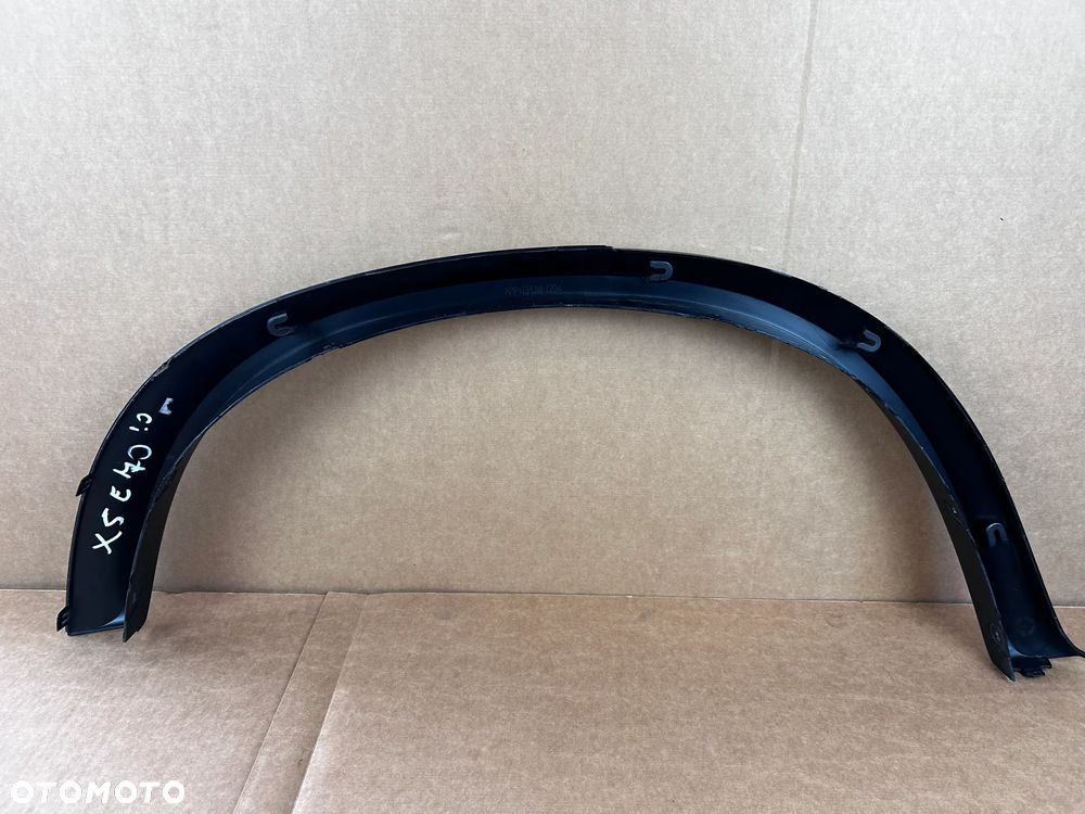 BMW E70 X5 OSŁONA LISTWA NADKOLA BŁOTNIKA LEWA TYŁ LEWY PRAWY PRAWA CZARNA STRUKTURA 51777163559 10503410 51777163560 - 4