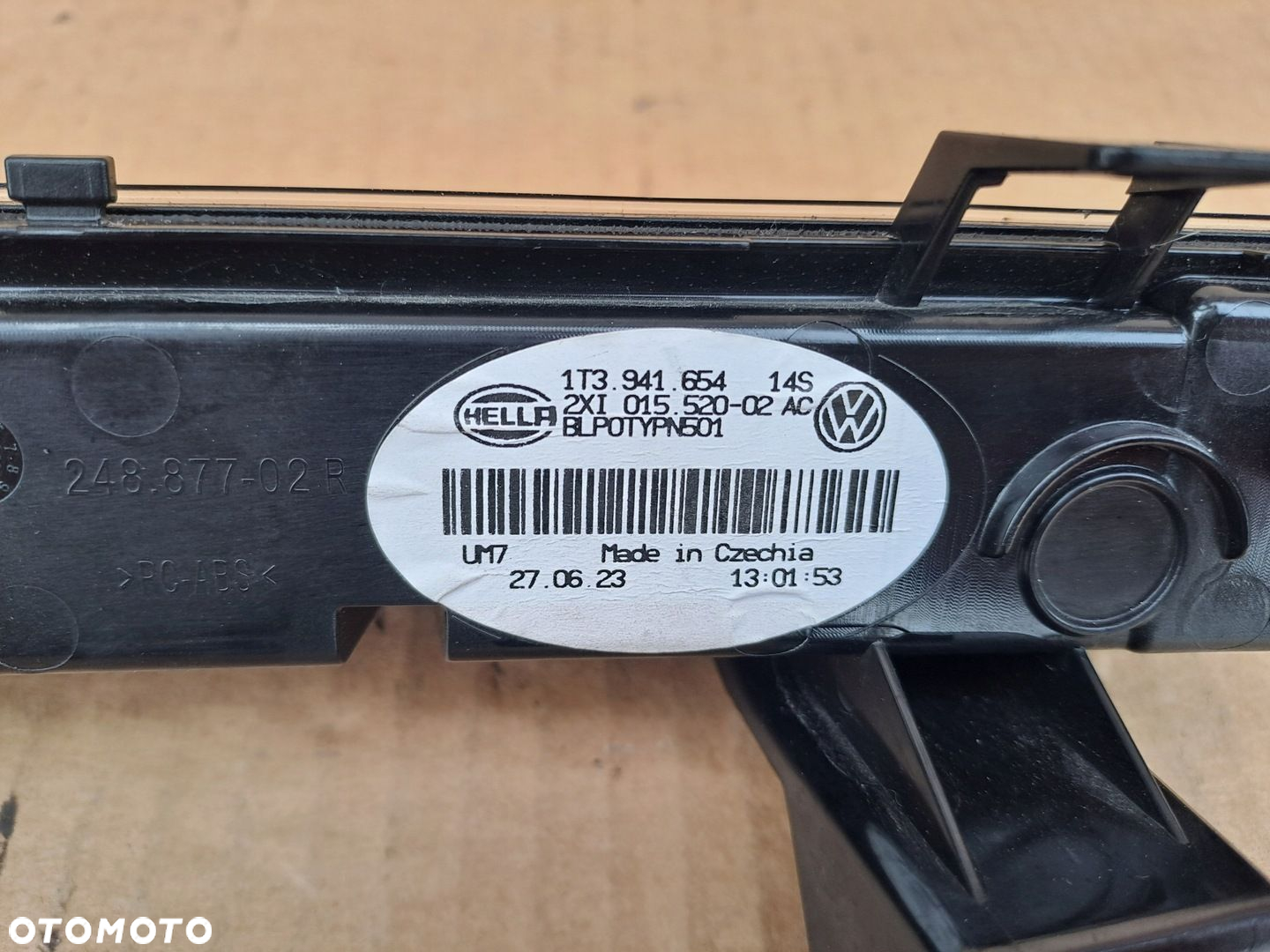 VW ID BUZZ PRAWY LED DRL ŚWIARTŁO DZIENNE 1t3941654 UŻYWANY - 6