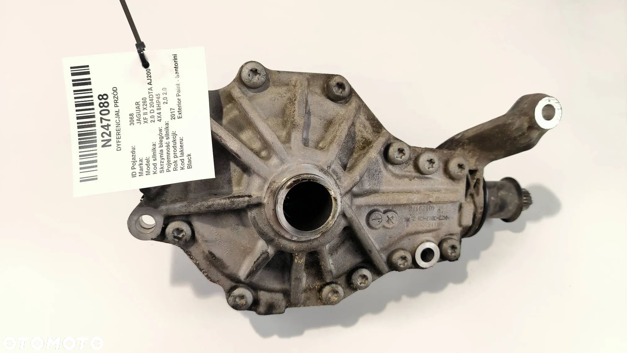 Dyferencjał przedni HX73-3017-03 Jaguar XF X260 2017 Sedan Diesel 132kW 1999cm³ - 1