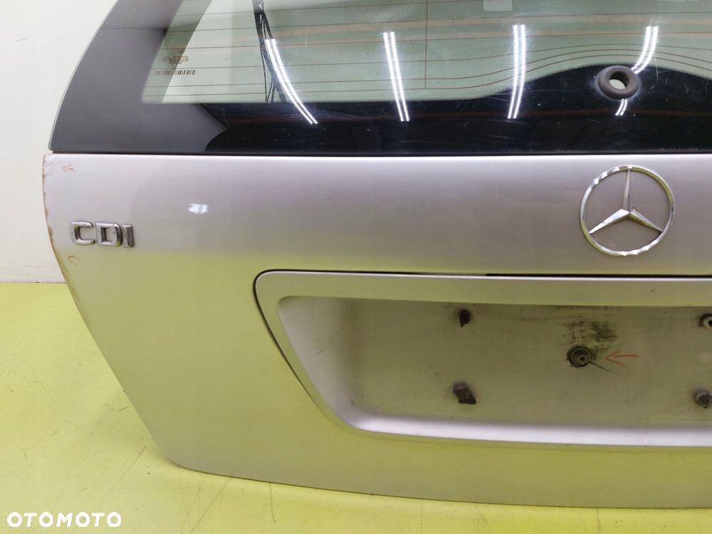Klapa tył tylna BAGAŻNIKA Mercedes C-klasa W203 2000-2007 KOMBI 744 SREBRNY - 2