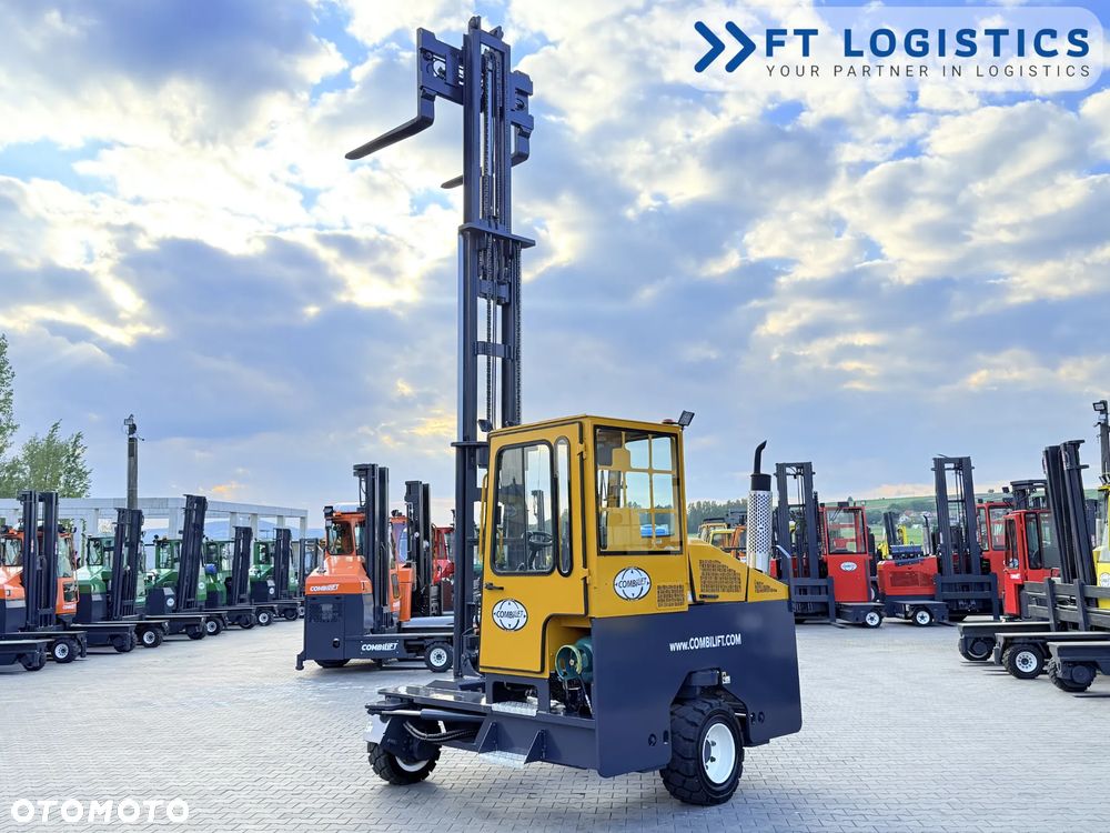 Combilift WÓZEK CZTEROKIERUNKOWY - WIELOKIERUNKOWY | COMBILIFT C5000XL | GAS | TRIPLEX 5550MM | POZYCJONER WIDEL | WOLNY SKOK | NOWE OPONY | PO SERWISIE | STAN IDEALNY | Szeroka oferta wózków czterokierunkowych i bocznych, dopasowanych do różnorodnych potrzeb i zastosowań - 40