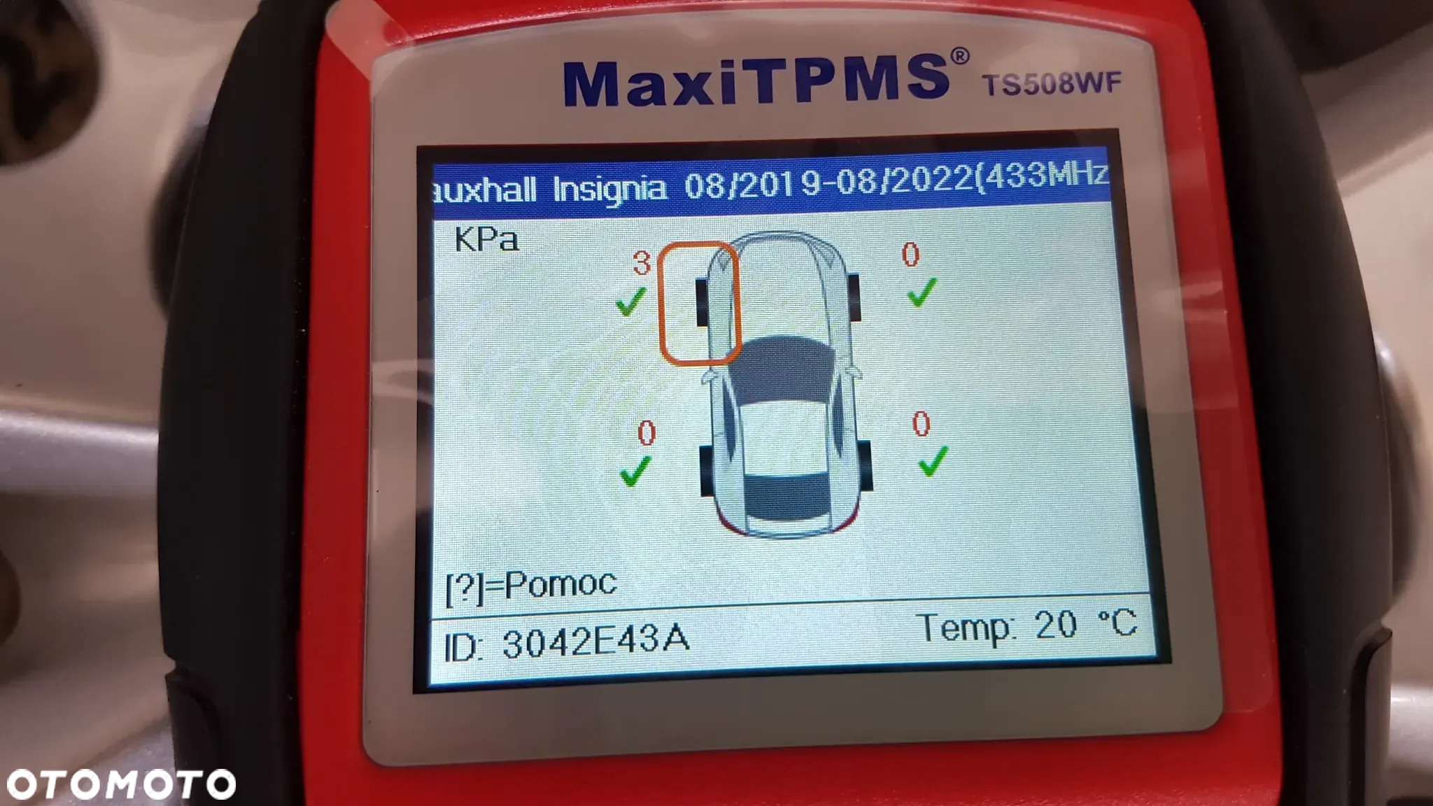 FELGI ALU OPEL INSYGNIA 8JX18 IS42 5X120 CZUJNIKI TMPS - 23