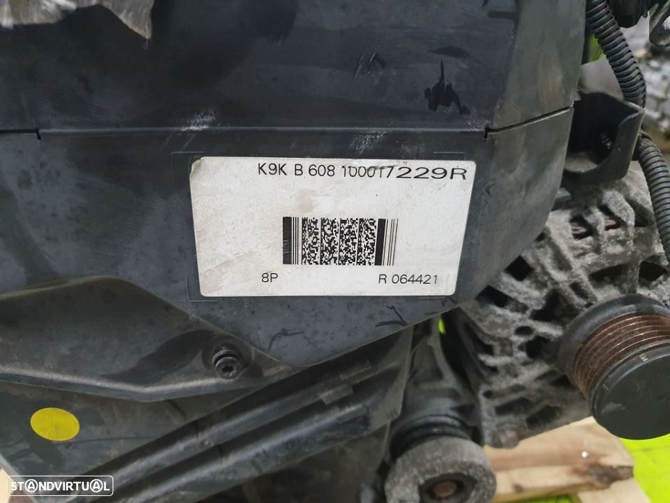 Motor Renault Clio IV 1.5 dci 2015 de 90cv, ref K9K 608 - 4