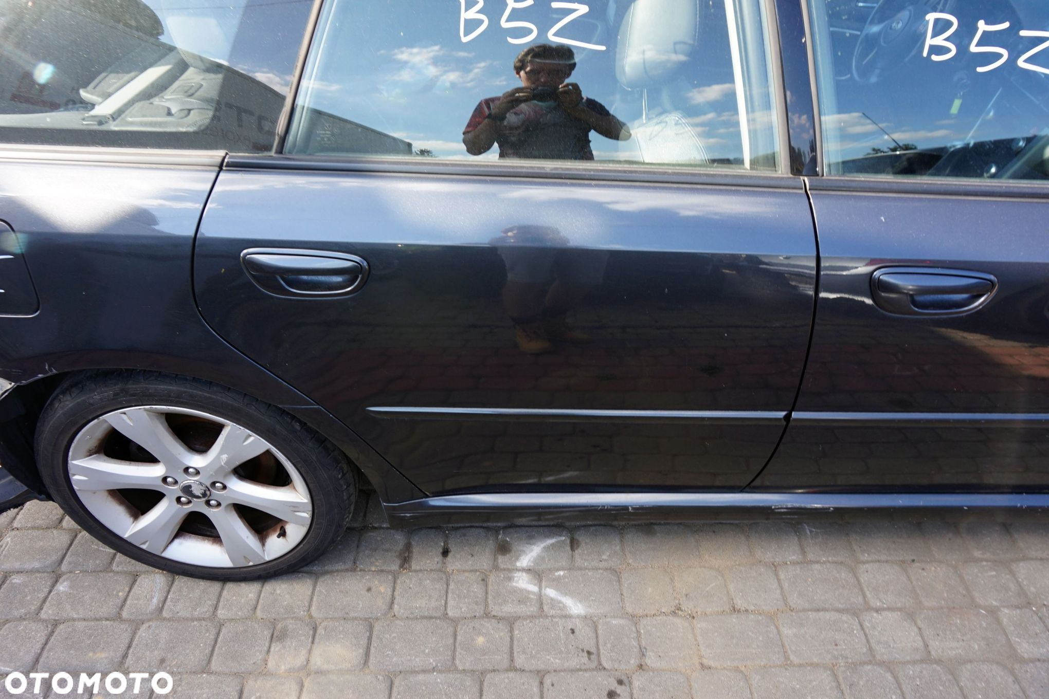 DRZWI TYLNE PRAWE LEGACY IV BP LIFT KOMBI 65Z  SZARY SUBARU 2006-2009 - 3