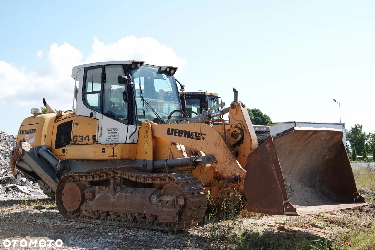 Liebherr R 634 / ŁADOWARKA CZOŁOWA / NA GĄSIENICACH / ZRYWAK TYŁ / 2007 ROK - 3