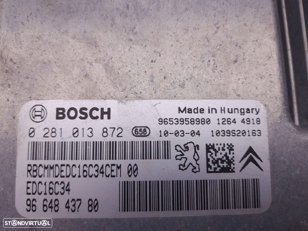 Centralina motor / ECU CITROËN Berlingo (B9) - 3