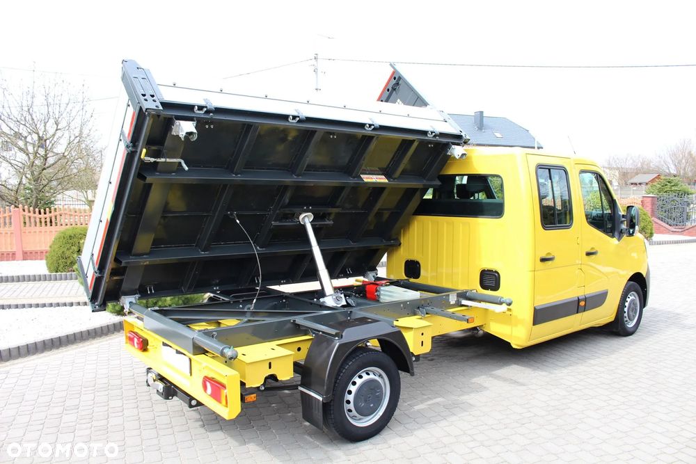 Renault MASTER / MOVANO / BRYGADÓWKA / DOKA / WYWROTKA / 6 OSÓB / POLSKI SALON / NISKI PRZEBIEG / - 15