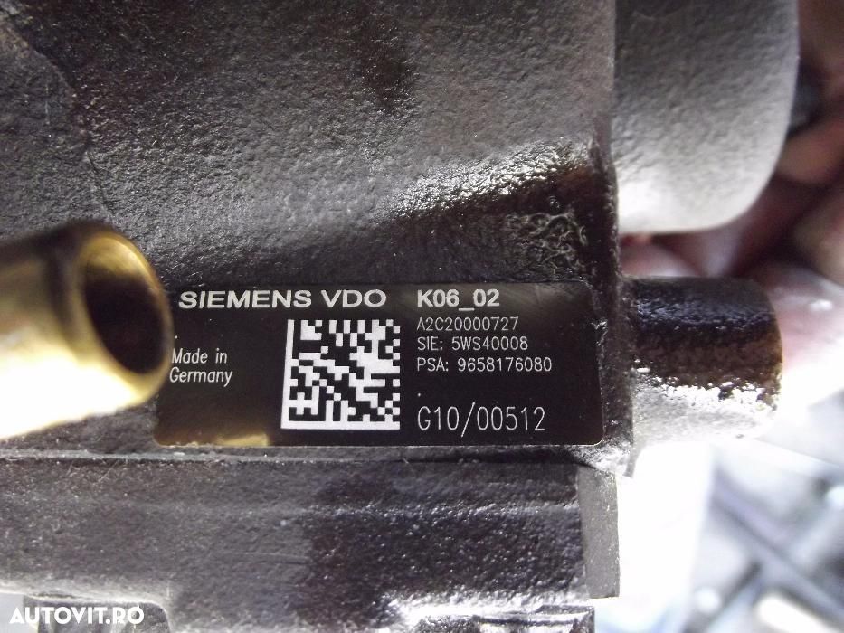 Pompa Inalte Ford 1.4tdci Fiesta fusion Citroen 1.4 hdi Peugeot 1.4hdi - 3