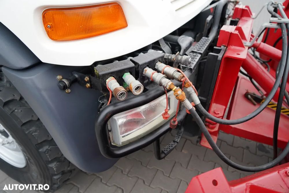 Mercedes-Benz UNIMOG U300 / 4X4 / BASCUNĂTOR 3 LATE / PLUG / MUNICIPAL / CUPLĂRI HIDRAULICE / EPS + AMBREIAJ - 19