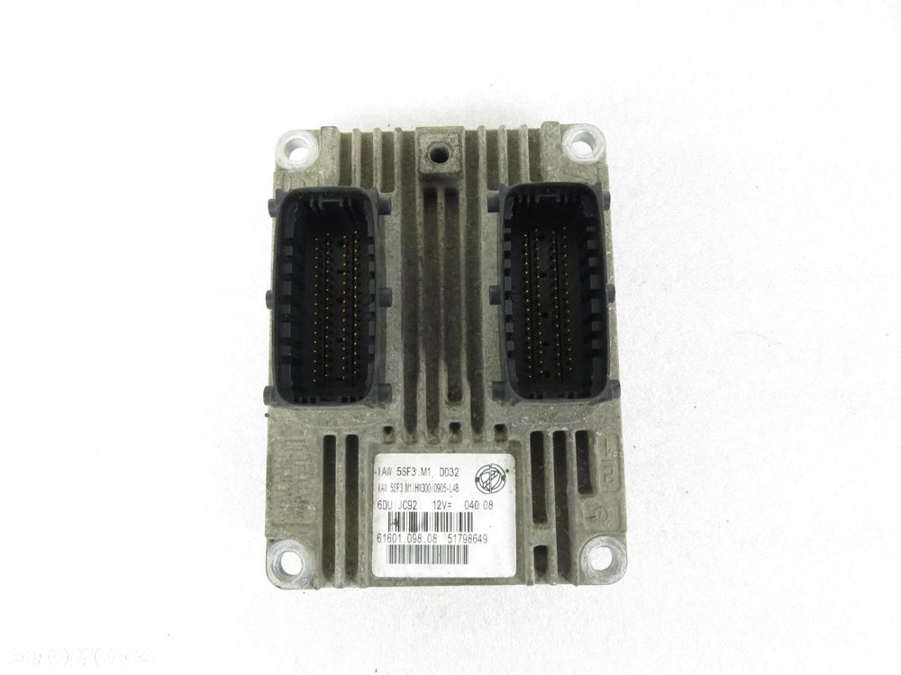 STACYJKA STEROWNIK FIAT GRANDE PUNTO IAW5SF3M1 51798649 51813197 - 14