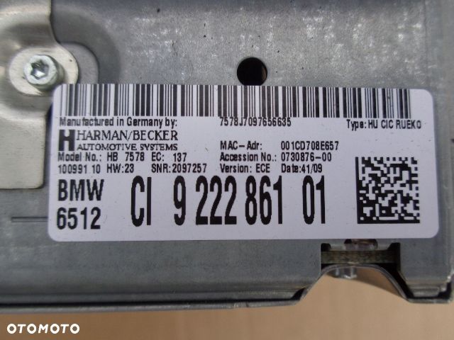 CZYTNIK NAWIGACJI NAWIGACJA CIC BMW E93 E92 E91 E90 E81 E82 E84 E87 E88 - 3
