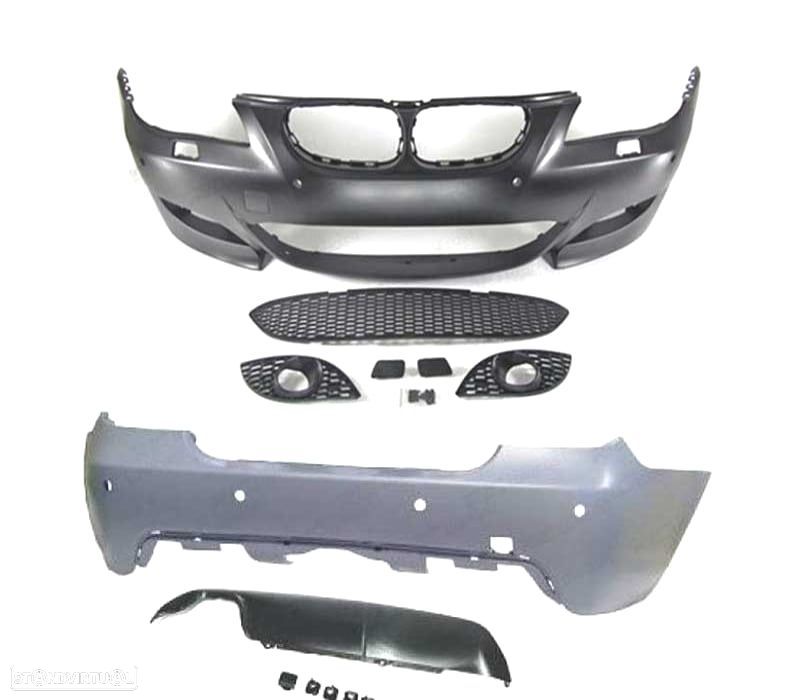 KIT PARA-CHOQUES BMW E60 03-07 LOOK M5 PDC SRA - 2