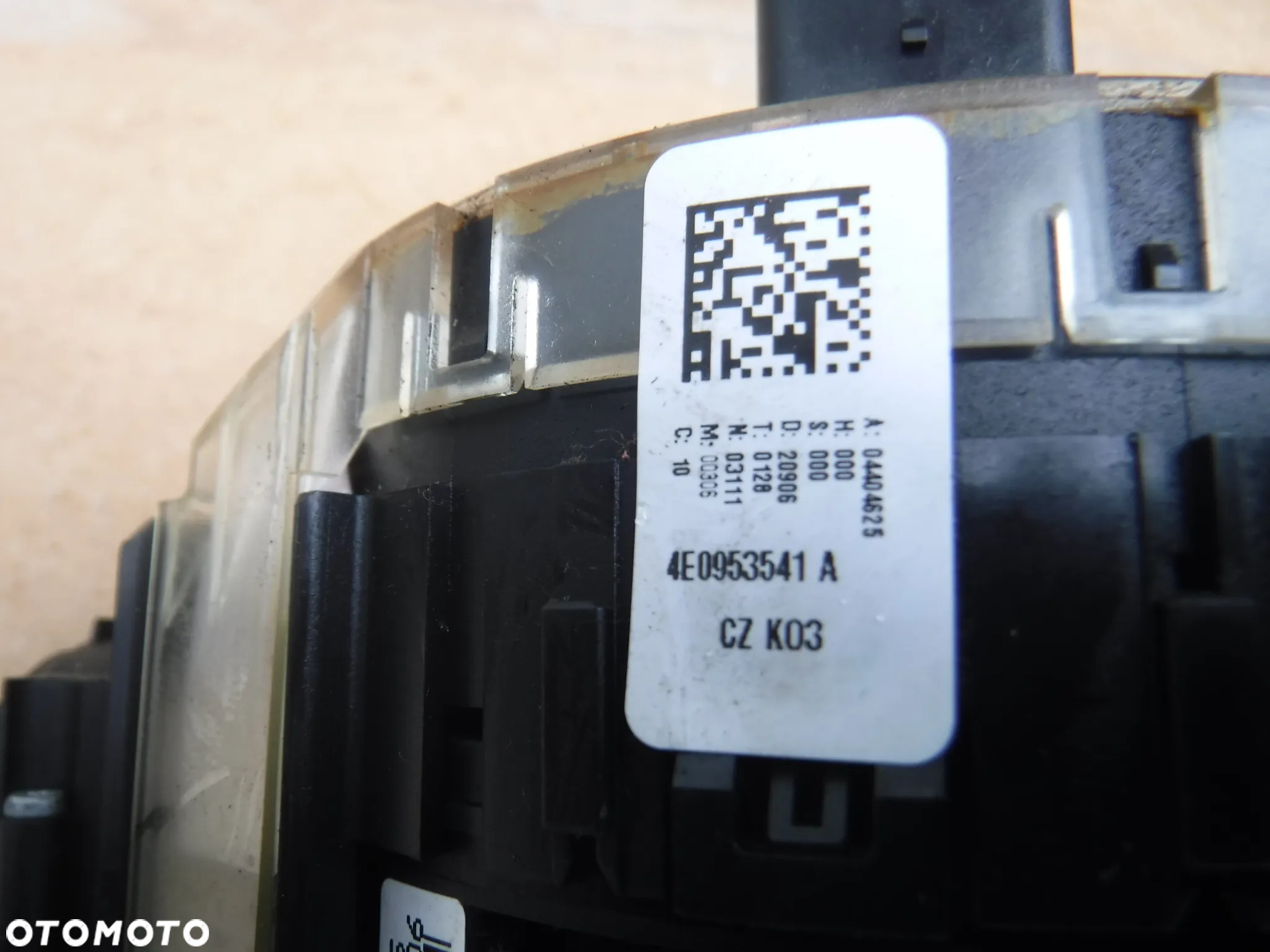 Audi Q7 4L  A6 C6 przelacznik zespolony tasma 4E0953541A 4F0953549A 4E0953503C 4E0953521 4F0953549D 4F0910549A - 10
