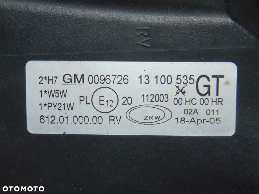 ORYGINAŁ lampa przednia przód lewa prawa Opel Corsa C FL lift 03-06r - 21
