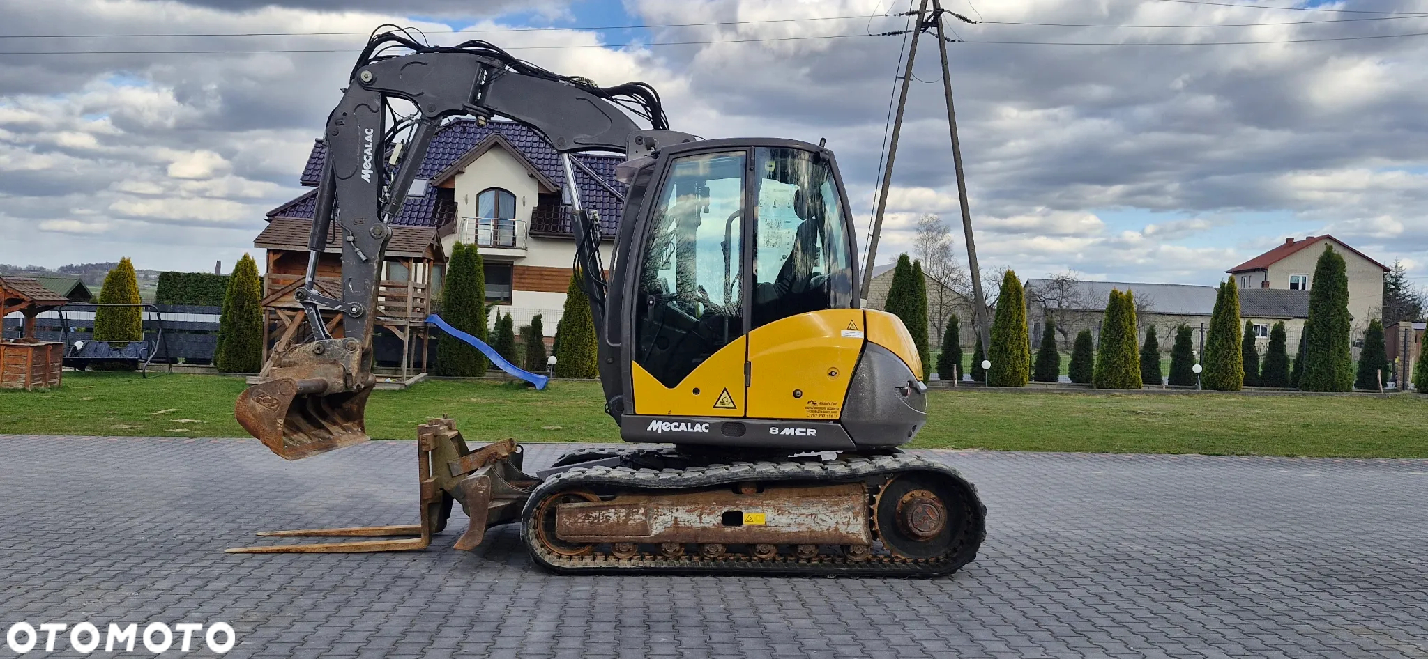 Mecalac 8MCR/ 2015r/ Maszyna sprowadzona/ - 2