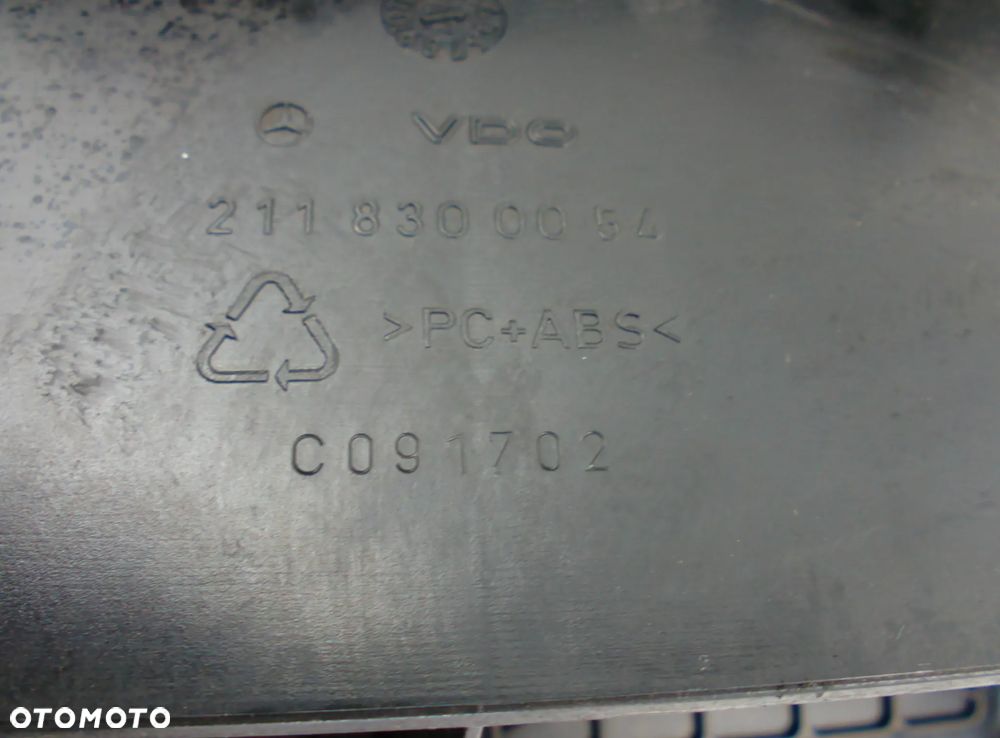 Mercedes E Klasa W211 Panel klimatyzacji - 6