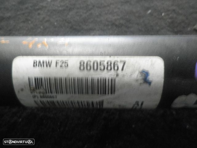 Veio De Transmissao 8605867 BMW X4  F26 2015 2.0D 4X4 190CV 5P PRETO FRENTE 69CM - 2